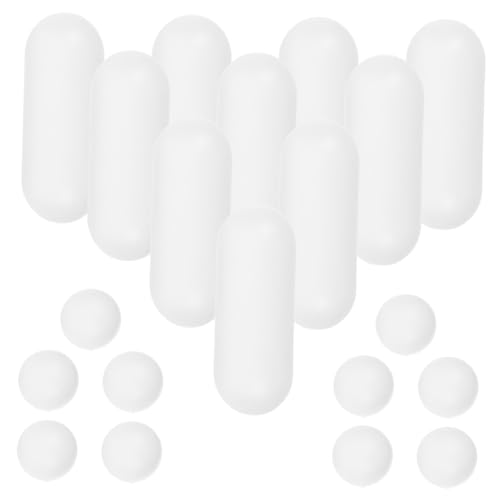 iplusmile Set Da 10 Paracolpi Per Sedile Wc Angolare, Inserti Antiscivolo in Gomma Per Rialzo e Stabilità Del Water, Kit Accessori Per Bagno Casa, Hotel e Ospedale