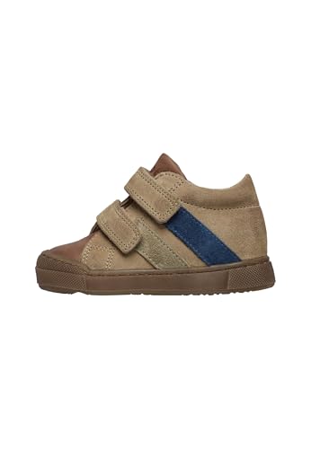 Baskets en cuir Falcotto beige 25, chaussures de fabrication premium