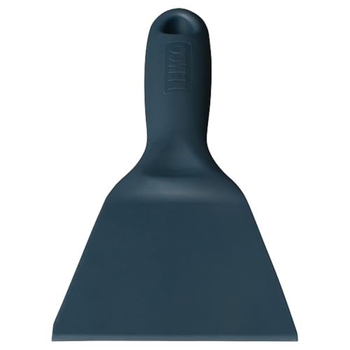 Remco 6961MD3 Blue Polypropylene Metal Detectable Hand Scraper, Injection Molded Blade, 8" L x 3" W, 1 Piece