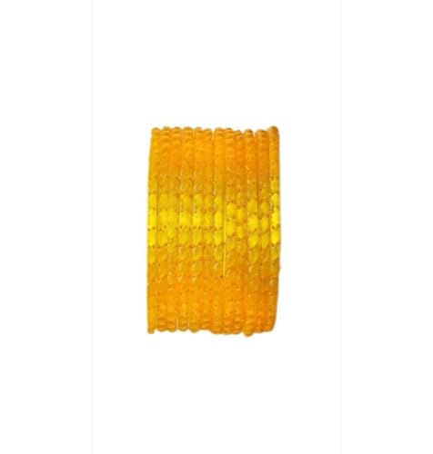 Rain Drop Glass Bangles Set For Women And Girls Pack of 12(Size 2.10 And 2.12 Avaiables)