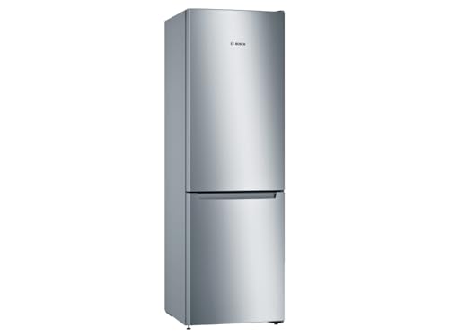 Bosch KGN36NLEA Série 2, Réfrigérateur combiné pose-libre - 305L - L 60cm x H 186cm - Inox Argent