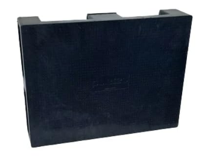 Pallet in plastica 80x60 | ANTISCIVOLO COMPLETO (pieno, PE riciclato)