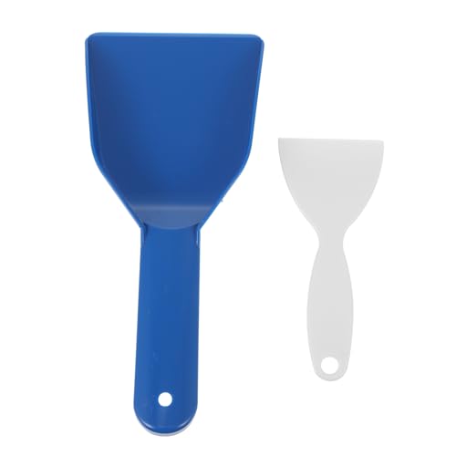YARNOW Refrigerator Ice Scraper 2Pcs Set Ice Removal Shovels for Freezer Defrosting and Frost Cleaning Household Fridge Tool with Ergonomic Design