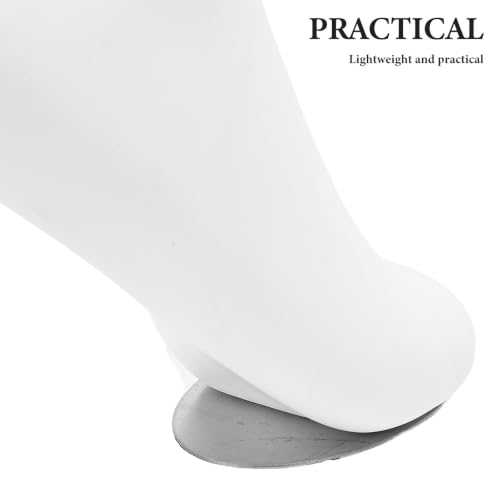 Maniquí de pie masculino magnético de plástico blanco con diseño realista 4