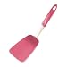 StarPack Premium Range Ultra Flex Large Silicone Turner Spatula in EU LFGB Grade, Bonus 101 Cooking Tips (Cherry Red)
