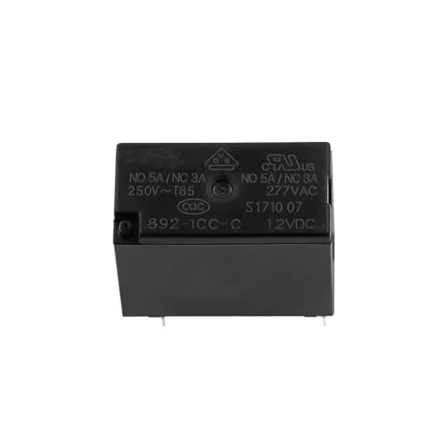 Relais 892-1CC-C 12V avec commutation stable 5A pour automatisme - 2