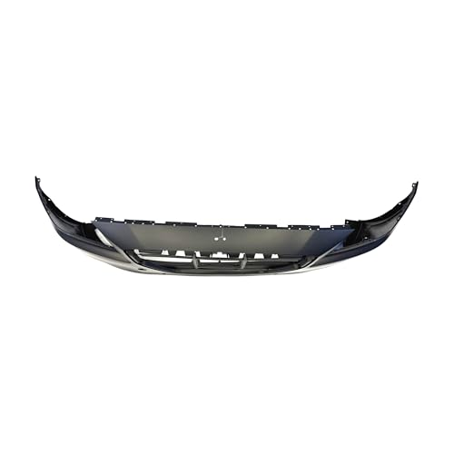 Image of Compatible with Hyundai Genesis 2015-2016 Front Bumper Cover | Primed, With Parking Sensor Holes, Sedan, Ready to Paint, OEM 86540B1400, HY1000209