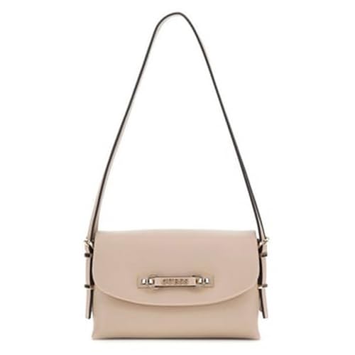 GUESS Bolsa de ombro Lefia Flap Simply Taupe, Simply Taupe, One Size