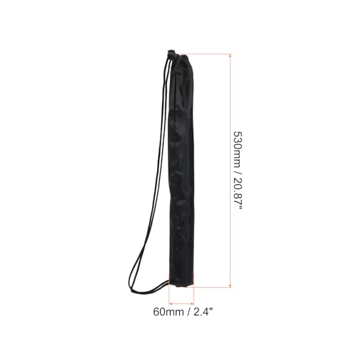 Bolsa para Monopie 21"x2.4" Nylon 2 Unidades Negro miniatura 2