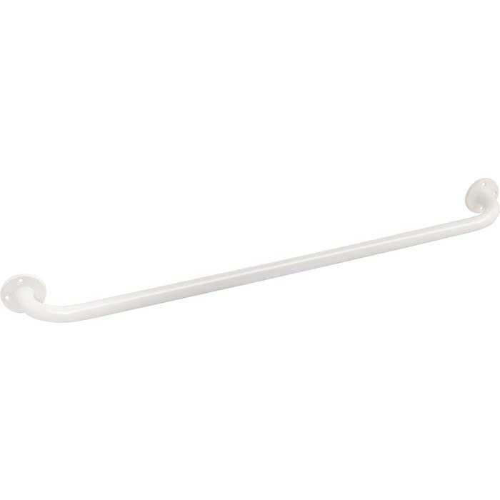 Godonnier - Barre De Relèvement Droite Acier Époxy Blanc Ø 25 - 60 Cm