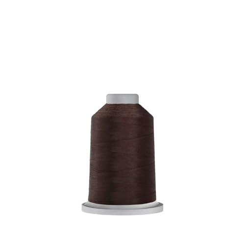 Glide 40 wt Trilobal Polyester 1000 m (1100 yd.) spool - Dark Brown miniatura 1