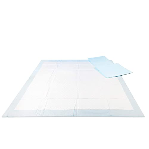 Unifree Disposable Underpads, Bed Pads, Incontinence Pad, Super Absorbent, 40 Count, Blue (XXL 36×36 Inch) Unifree Disposable Underpads, Bed Pads, Incontinence Pad, Super Absorbent, 40 Count, Blue (XXL 36×36 Inch)