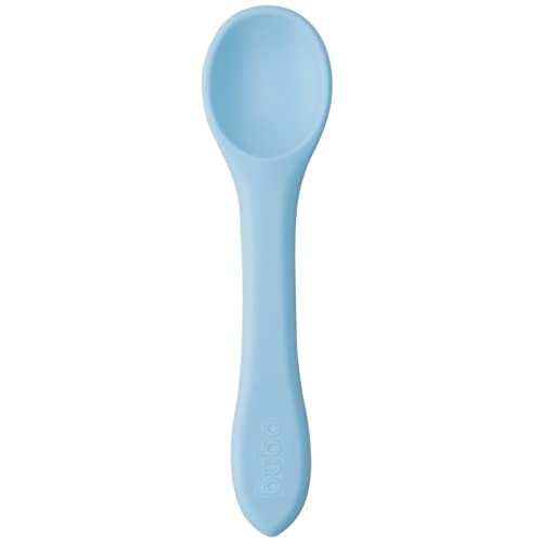 Buba Colher Em Silicone Azul