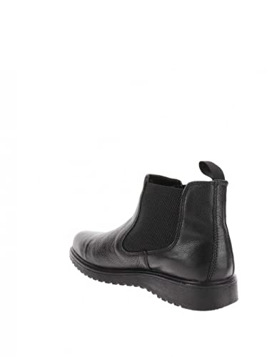 Valleverde SCARPE STIVALETTO UOMO 36839 PELLE NERO...