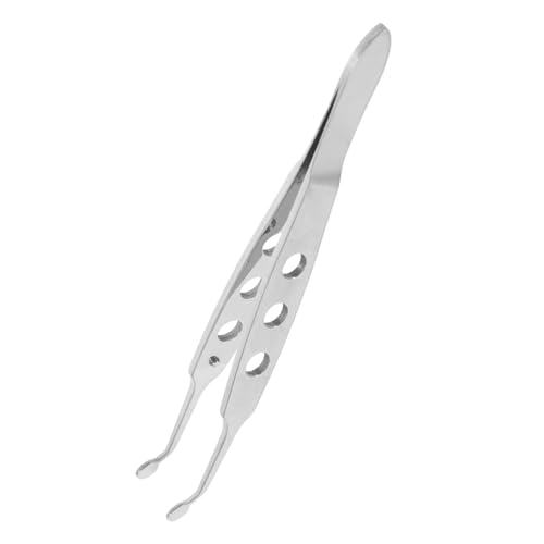 BIUDECO Steel Eyelid Massage Tweezers Precision Tool for Unblocking Eyelids for Home and Salon Use Lightweight and Travel Friendly Relief for Eye Discomfort