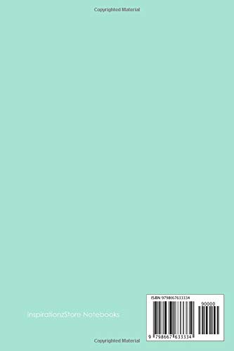 Notebook: 500 Page Notebook A5, Extra Chunky 500 page Journal in Pastel Mint, 500 pages, 250 sheets, Classic Lined pages - Image 2