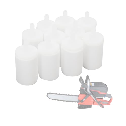 Zunate Filtro de Combustible para Motosierra, 10 Piezas de Repuesto de Filtro de Combustible, Filtro de Aceite para cortacésped, para Motosierra