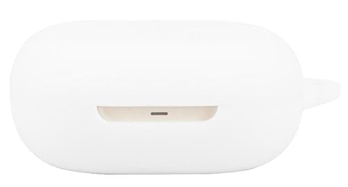 FANYUAN Funda Compatible con Shokz OpenFit 2 T920, Carcasa Silicona TPU Ultra Delgado, Portátil, con Mosquetón, Fundas Compatible con Shokz OpenFit 2 T920.(Blanco)