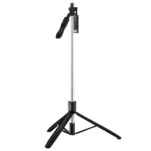Image of celfiexpt 71 inch Selfie Stick Tripod 360 Degree Rotation Long Mobile Tripod Extendable Selfie Stick for Phone Action /Mirrorless Camera
