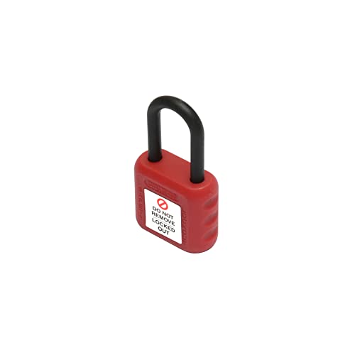 Martindale PAD21RD PAD21 Padlock, Red, One Size - Image 3
