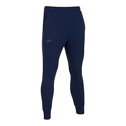 Joma Pantalón Largo Montana Straight: Pantalón de algodón con corte pitillo Cintura ajustable mediante cordón Incluye bolsillos Logotipo bordado