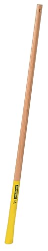 LEBORGNE - Manche De Rechange En Bois 130 cm Certifié PEFC 100% - Pour Houe Douille Ovale 52 x 35 mm - Bois Résistant - Finition Poncée Pour Confort Optimal