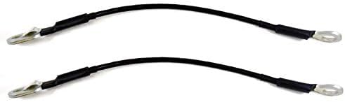 PT Auto Warehouse TC-GM004-P - Tailgate Lift Support Cable - 14-5/32 Inch, Left/Right Pair (Replaces 19244993, 89045648, 15673251)