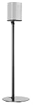 RICOO Speaker Floor Stand suitable for Sonos One One SL & Play:1 LH054-F Loud-Speaker Holder - Black 1 piece | Standing Pedestal WLAN Airplay bluetooth box mount