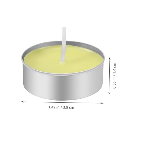 Set de pabilos preencerados con portavelas de aluminio para hacer velas miniatura 7