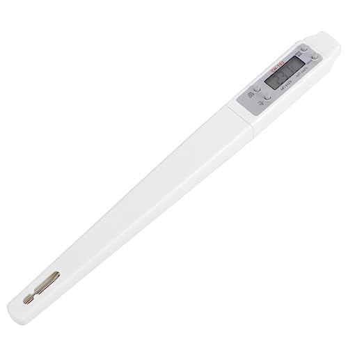 Cemaystic 1個 食品用温度計 デジタル プローブ型 白色 キッチン バー レストラン