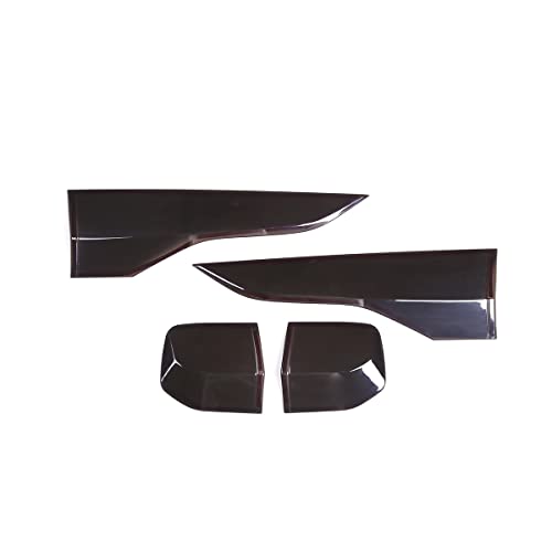 Car Rear Lamp Smoked Tinted Tail Light Cover Trim Compatible With 2021 2022 2023 Subaru Outback Accessories, Shade Brake Indicator Light Reversing Lamp Protection For Subaru Outback, Made Of Abs #TOP6