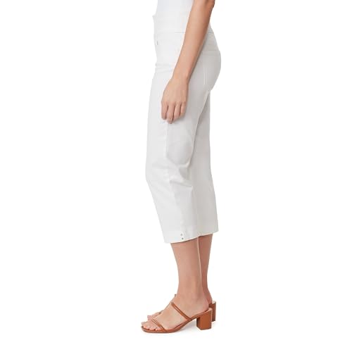 Gloria Vanderbilt Womens 23 in. Capris 16 White3