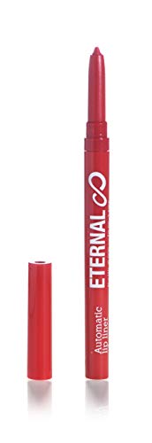 Eternal Automatic Twist Up Water Resistant Lip Liner – Easy Glide-On, Long Lasting And Non-Smudge Retractable Lip Pencil With Strong Pigments And Professional Creamy Matte Finish (Fire) #TOP3