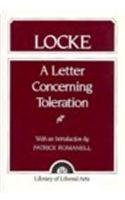 Locke: Letter Concerning Toleration, A 0024034002 Book Cover