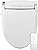 Brondell LE99 Bidet Toilet Seat, Fits Elongated Toilets, Electric Bidet with Remote, Warm Air Dryer, Strong Wash Mode, Stainless-Steel Nozzle, Saved User Settings & Easy Installation