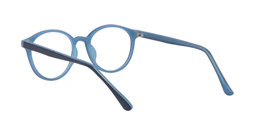 Image of Square Blue Light Blocking Glasses 2 Pack for Kids Clear Computer Blocking Glasses For Boys Girls Age 3-12