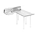 Advance Tabco DTS-D70-84R Dishlanding-Soil Dishtable, L-Shaped W/ Landing, Right-To-Left, 10-1/2"H