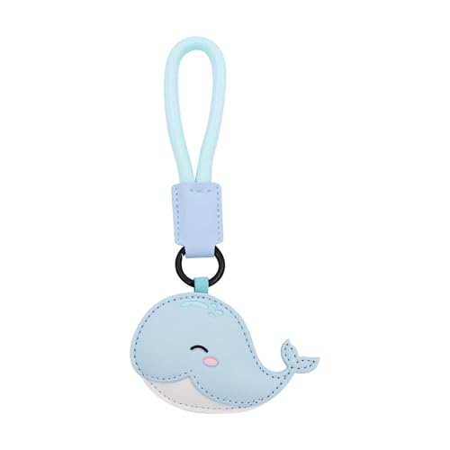 Porte-clés Charm Dauphin Baleine Requin,Pendentif Animal Pour Anneau A Clés - Porte-Clés Cuir Mignon pour Cartable et Adultes Décoration Bagage
