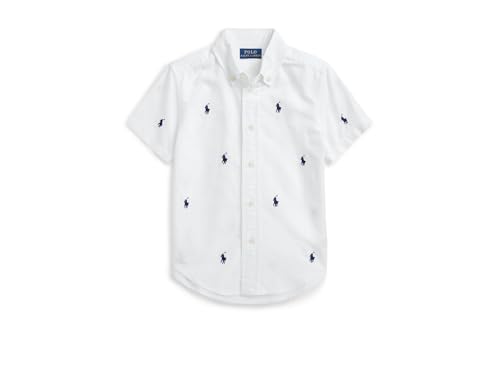 Polo Ralph Lauren Boys' Polo Pony Oxford Short Sleeve Shirt (Toddler/Little Kid)