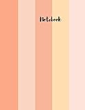  Notebook: Large 8.5x 11 smart minimalist ruled Cute composition notebook journal for college girls, teens ,teachers , students, men and women with Tropicos Sunset Drive Vibe