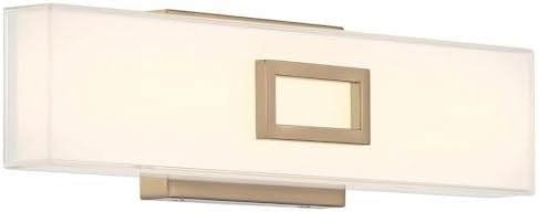 Access Lighting 62611LEDD-ABB/OPL Restore Vanity, 1-Light 20 Watts, Antique Brushed Brass
