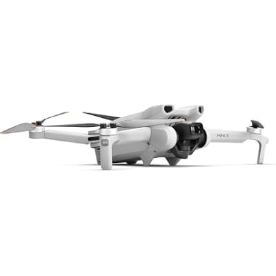 طائرة بدون طيار DJI Mini 3 مع كاميرا DJI RC-N1 خفيفة الوزن قابلة للطي بدقة 4K وحزمة طائرة رباعية المراوح (CP.MA.00000587.01) + بطاقة 64 جيجابايت + حقيبة ظهر + منصة هبوط + قارئ بطاقات + مجموعة تنظيف + المزيد