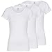 ONLY Damen T-Shirt 3er Pack Onllive Love Life Basic Tee White M