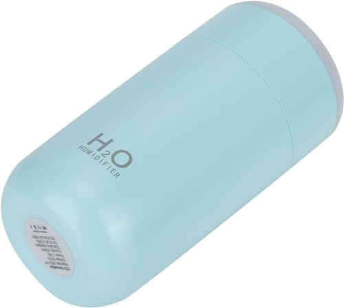 Humidificateur 350ml bleu : diffuseur portable USB avec arrêt automatique - 6