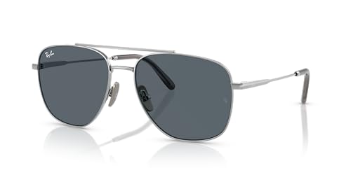 Image of Ray-Ban Unisex Rb8097 William Titanium Square Sunglasses