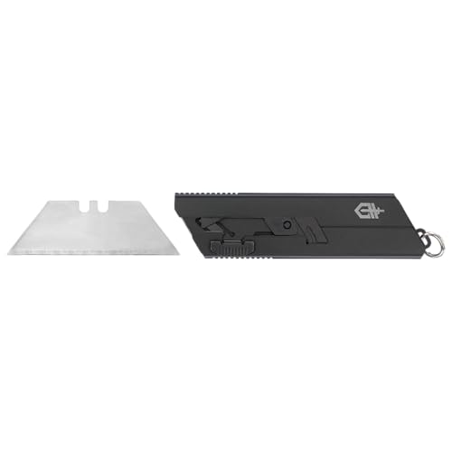 Image of Gerber EAB Utility Knife, EDC Pocket Knife, Replaceable Blade, Mini Black (Pack of 12)