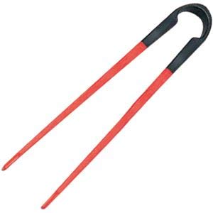 (まとめ)台和 ソフトバリアフリーはし 赤 HS-HRE 1膳【×10セット】 〈簡易梱包