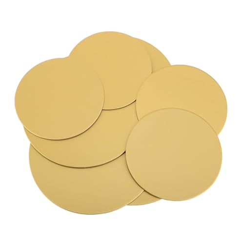 FUNOMOCYA Cake Rounds 8pcs Paper Cake Base 6/8 Inches Nonstick Baking Boards for Weddings Birthdays