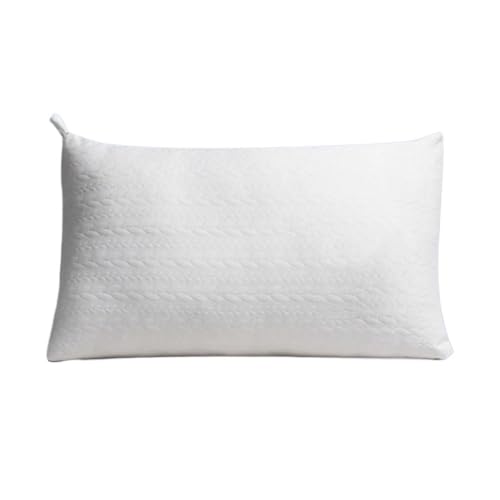 BXBFH - Almohada de algodón de punto que no se pliega y deforma la almohada doméstica