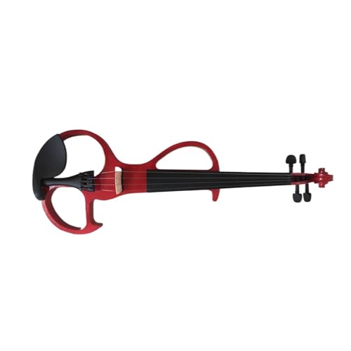 Violon électronique 4/4 peint à la main pour s'exercer en appartement